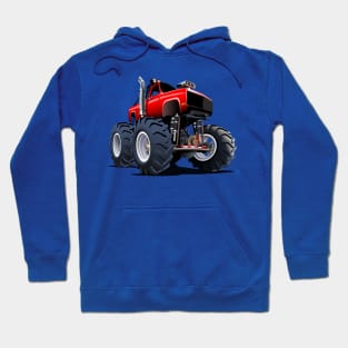 Cartoon monster truck Hoodie